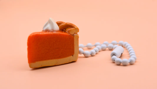Pumpkin Pie Bag Charm