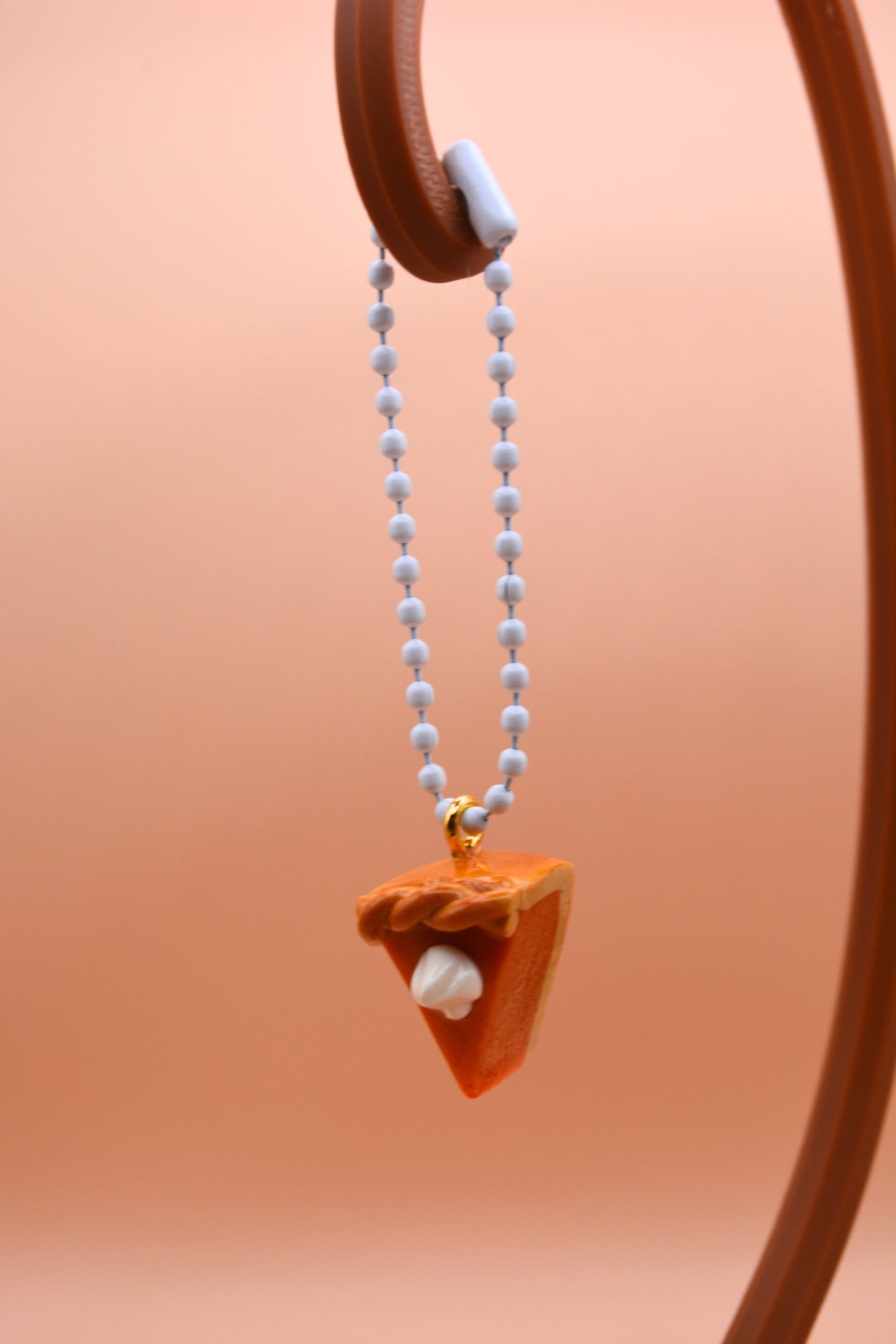 Pumpkin Pie Bag Charm