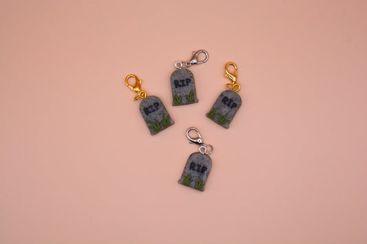 RIP Tombstone Charm